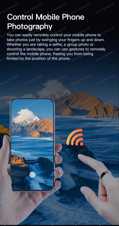 Advanced Health Monitor Smart Ring - HRV & Blood Pressure | Wahooly New Health Monitor Smart Ring Outdoor Waterproof Rings Real HRV Monitor Heart Rate Blood Pressure/Oxygen Sports Smartring 2025