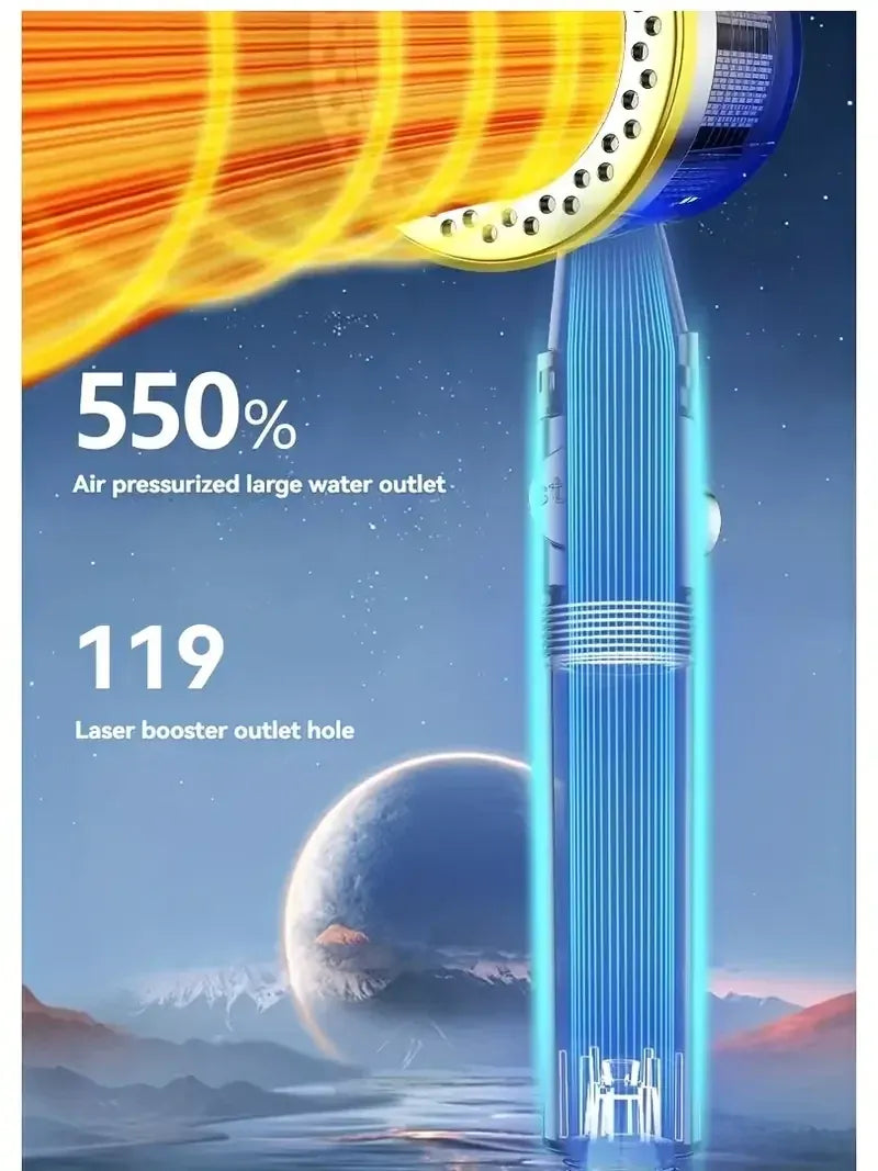 New High Pressure Water Saving Filter Shower Head 5 Modes New High Pressure Water Saving Filter Shower Head 5 Modes