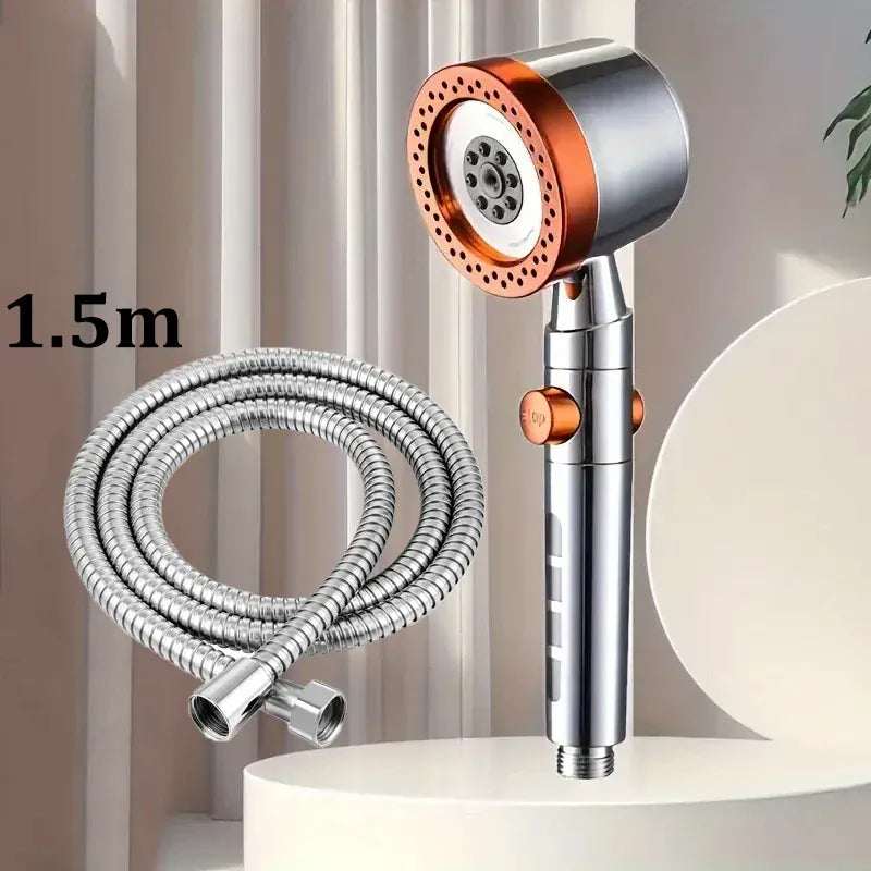 New High Pressure Water Saving Filter Shower Head 5 Modes New High Pressure Water Saving Filter Shower Head 5 Modes
