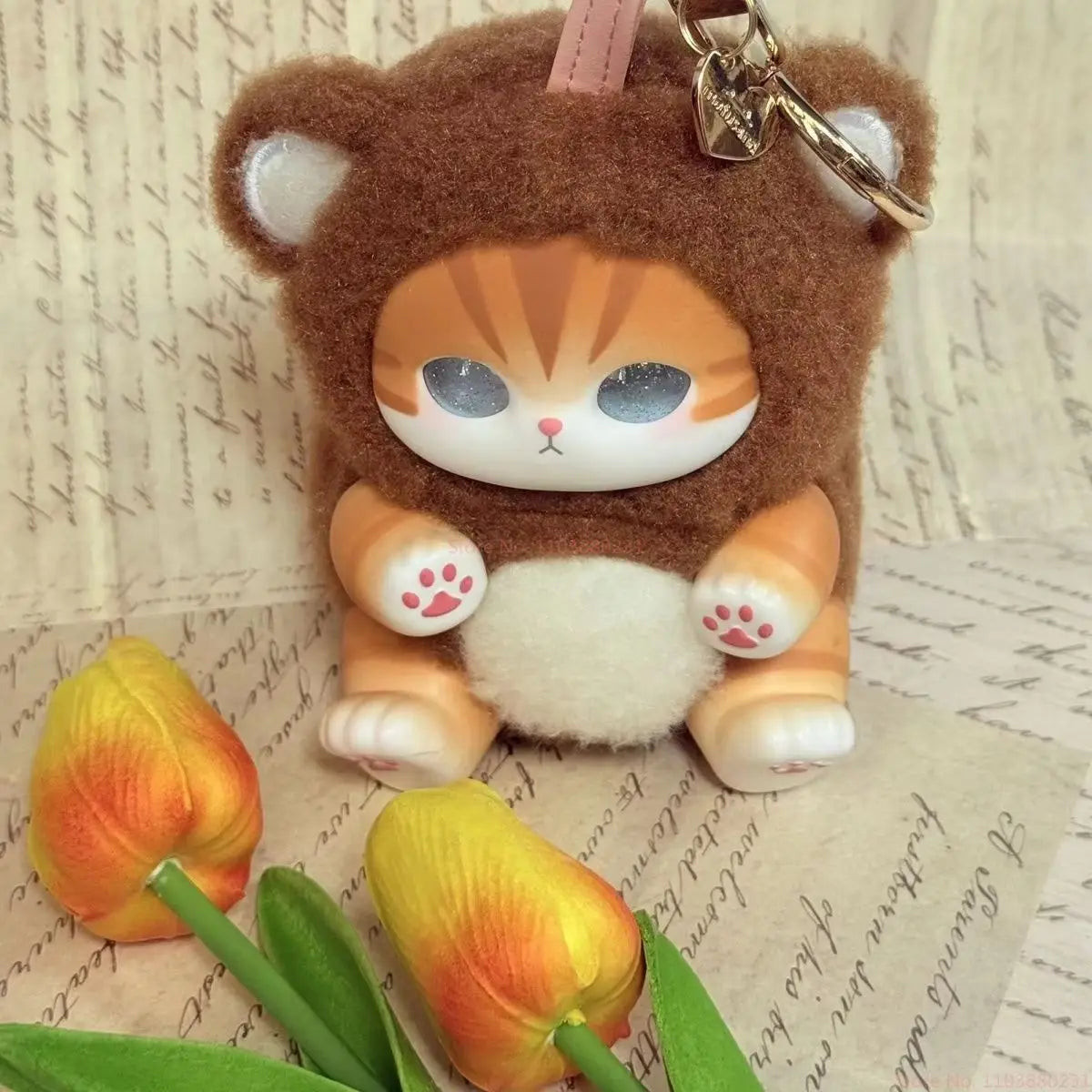 Mofusand Shark Cat Vinyl Toy | Collectible Figure Pendant Gift new Mofusand Vinyl Series Toys Shark Cat Surprised Box Toy Ornaments For Kids birthday girl Gift Pendant replica