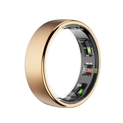 R10 Smart Ring - 5ATM Waterproof Health & Fitness Tracker | Wahooly New R10 Waterproof Smart Ring Health Monitor Men & Women Health & Sleep Monitor Smart Rings Multi-sport Modes QRing APP
