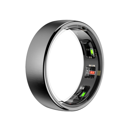 R10 Smart Ring - 5ATM Waterproof Health & Fitness Tracker | Wahooly New R10 Waterproof Smart Ring Health Monitor Men & Women Health & Sleep Monitor Smart Rings Multi-sport Modes QRing APP