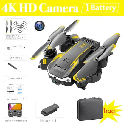 New S6 Drone 8K Professional with 5G GPS, 5KM Long Range, 360° Obstacle Avoidance & Dual Camera, Foldable Quadcopter New S6 Drone 8K Professional with 5G GPS, 5KM Long Range, 360° Obstacle Avoidance & Dual Camera, Foldable Quadcopter
