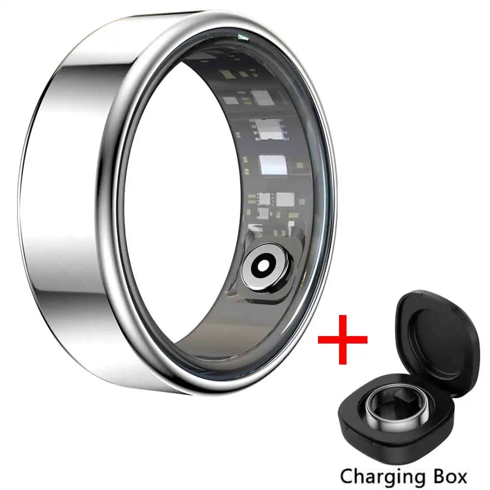 Smart Health Ring 2026 - Heart Rate & Sleep Tracker | Wahooly New Smart Ring 2026 All Day Heart Rate Monitor Sleep Monitor Smartring Take Photoes Health ring Multiple Sports Waterproof Rings