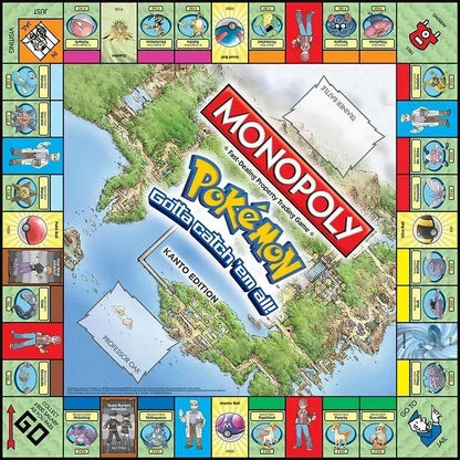 Newest English Version Pokemon Pikachu Monopoly Real Estate For Adults And Children 2-6 People Party Birthday Game Kid Gifts Newest English Version Pokemon Pikachu Monopoly Real Estate For Adults And Children 2-6 People Party Birthday Game Kid Gifts