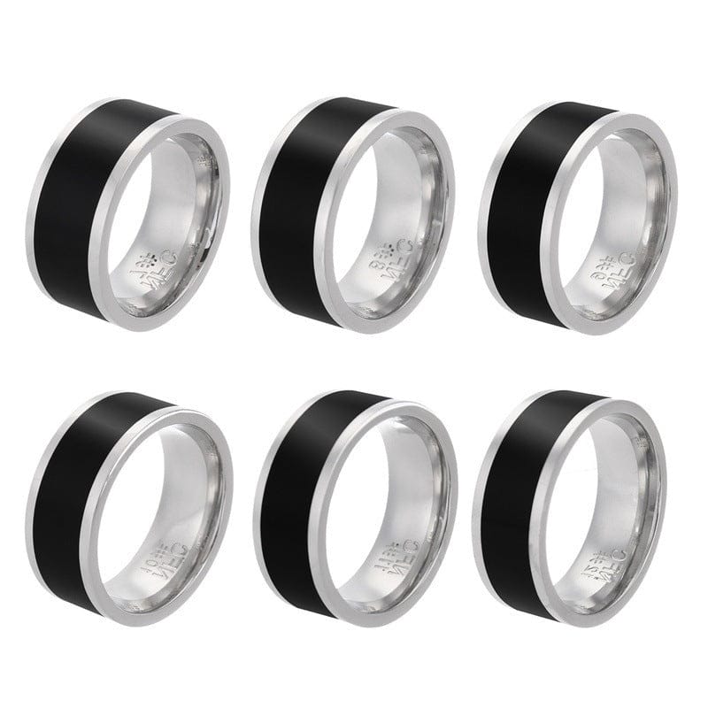 Waterproof NFC Smart Ring - Android Phone Control | Wahooly NFC Smart Finger Ring for Women Men Waterproof Intelligent Wear Connect Android Phone Equipment Fashion Stainless Steel Rings