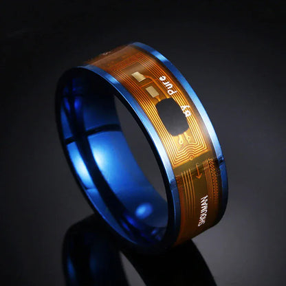 NFC Smart Ring - Contactless Phone Control & Payments | Wahooly Nfc Smart Ring Portable Compact Wearing Id Recognition Device Multifunctional Women Men Nfc Smart Ring Pay Ring Nfc Payment Ring