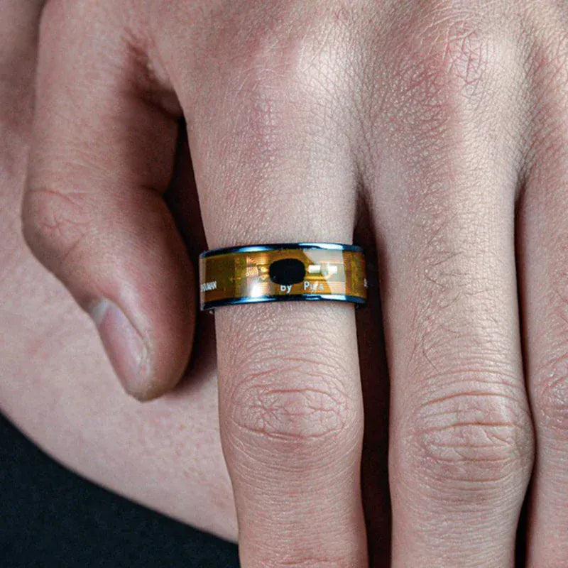 NFC Smart Ring - Contactless Phone Control & Payments | Wahooly Nfc Smart Ring Portable Compact Wearing Id Recognition Device Multifunctional Women Men Nfc Smart Ring Pay Ring Nfc Payment Ring