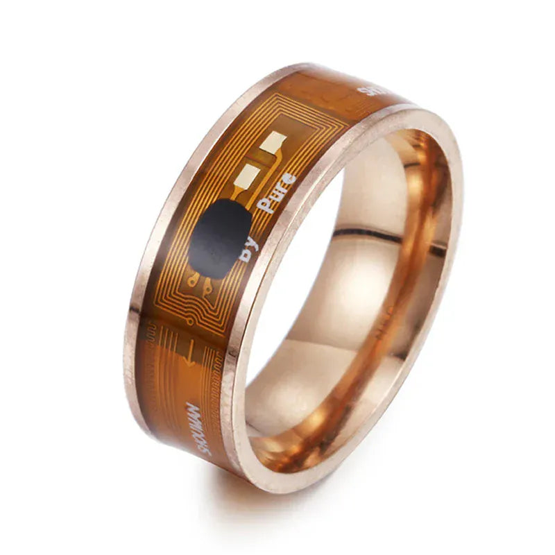 NFC Smart Ring - Contactless Phone Control & Payments | Wahooly Nfc Smart Ring Portable Compact Wearing Id Recognition Device Multifunctional Women Men Nfc Smart Ring Pay Ring Nfc Payment Ring