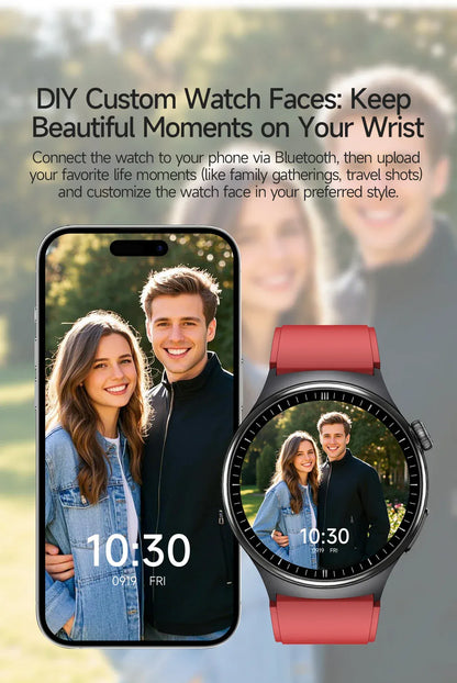 Nursing Grade Health Smart Watch – ECG, Body Fat, BP & Blood Oxygen | Wahooly Nursing Grade Health Smart Watch – ECG, Body Fat, Blood Oxygen & BP Monitor | HD AMOLED