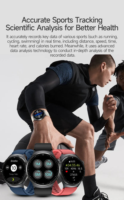 Nursing Grade Health Smart Watch – ECG, Body Fat, BP & Blood Oxygen | Wahooly Nursing Grade Health Smart Watch – ECG, Body Fat, Blood Oxygen & BP Monitor | HD AMOLED