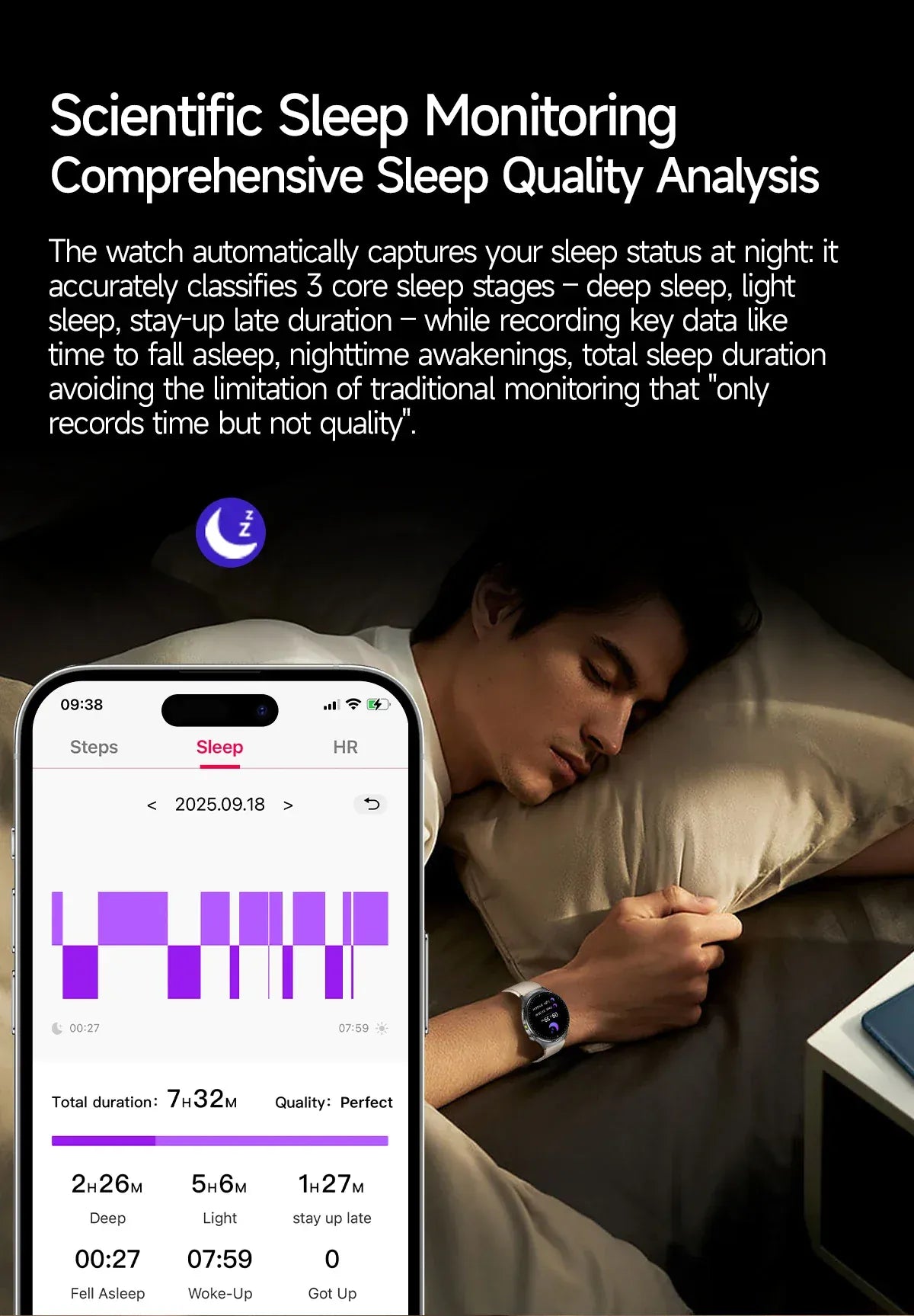 Nursing Grade Health Smart Watch – ECG, Body Fat, BP & Blood Oxygen | Wahooly Nursing Grade Health Smart Watch – ECG, Body Fat, Blood Oxygen & BP Monitor | HD AMOLED