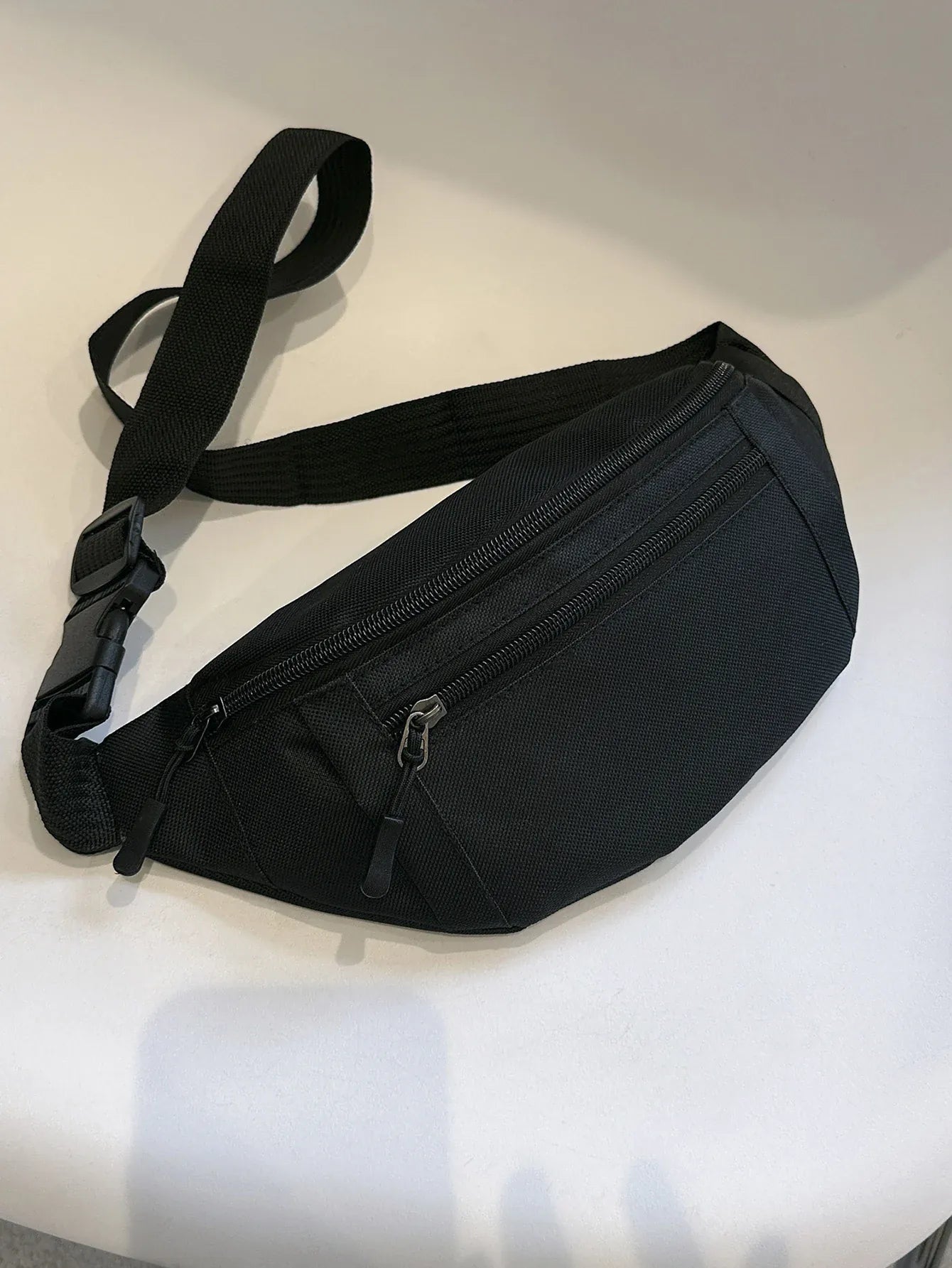 Nylon Crossbody Fanny Pack | Hands-Free Waist & Chest Bag for Travel & Running — Wahooly Nylon Crossbody Fanny Pack | Hands-Free Waist & Chest Bag for Travel, Running, Festivals & Daily Use