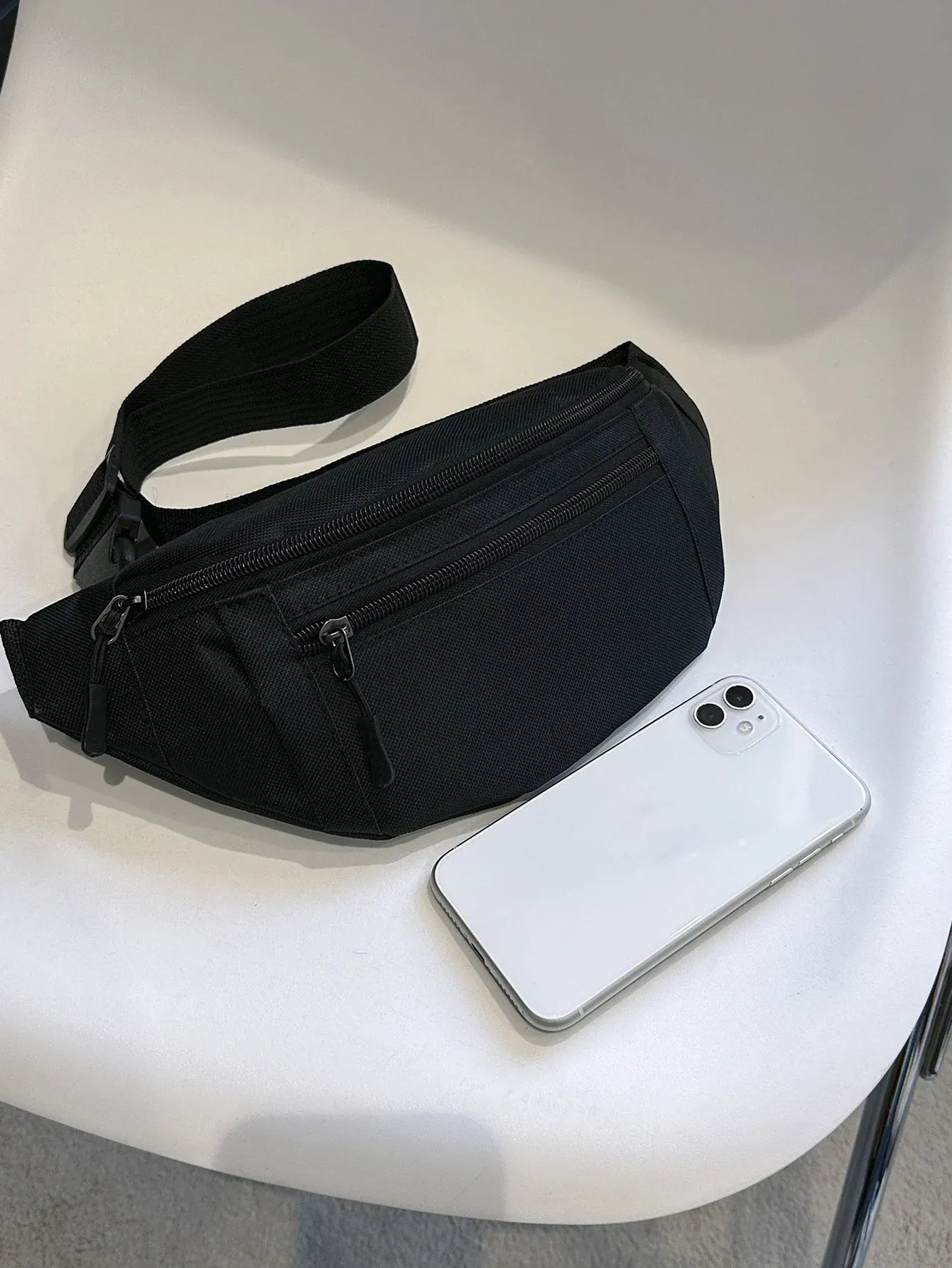Nylon Crossbody Fanny Pack | Hands-Free Waist & Chest Bag for Travel & Running — Wahooly Nylon Crossbody Fanny Pack | Hands-Free Waist & Chest Bag for Travel, Running, Festivals & Daily Use