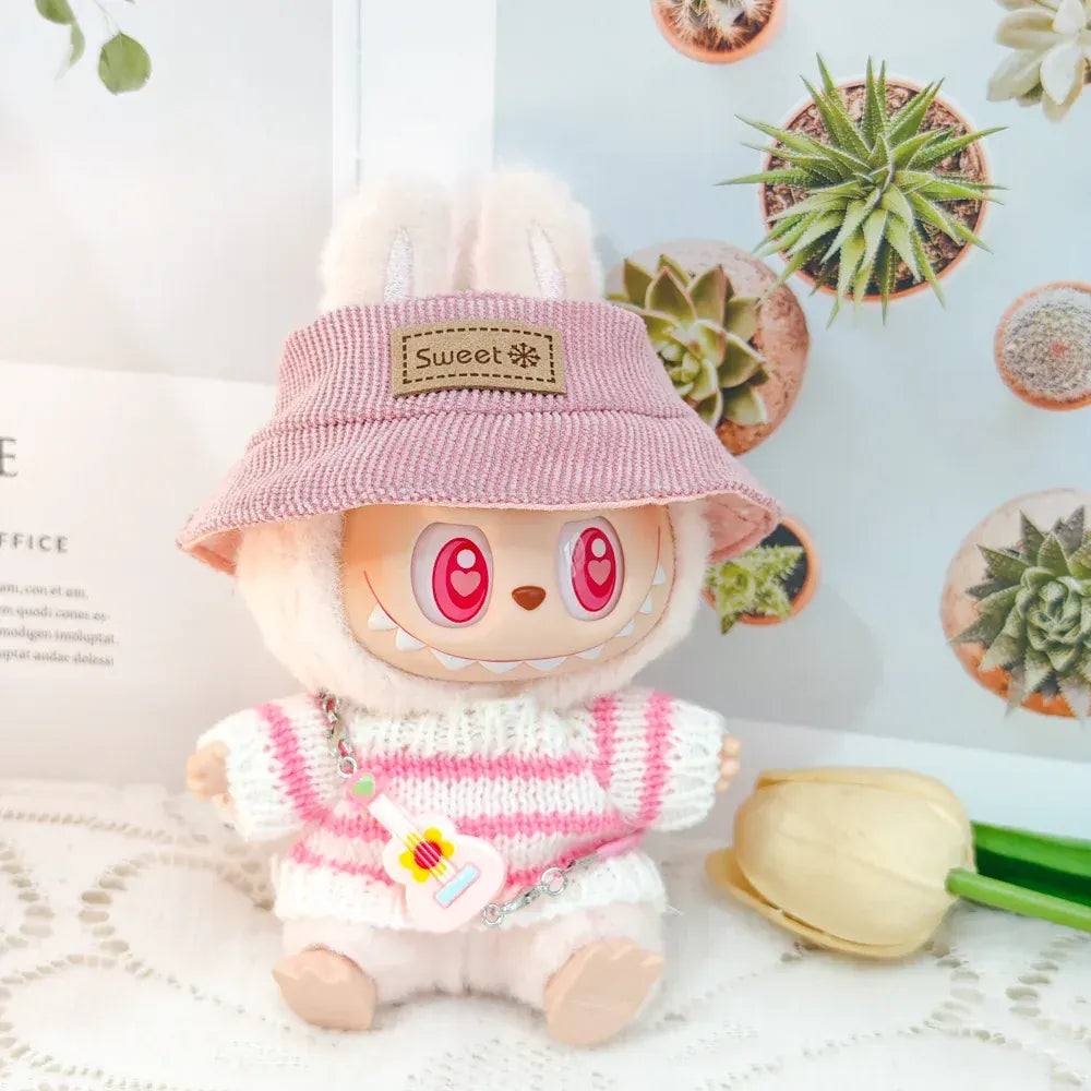 Only Labbubu Clothes Labubu Doll Accessories Kawaii Jewelry Cute Doll Ornament Christmas Gift Creative Labubu Keyring Kids Toys Only Labbubu Clothes Labubu Doll Accessories Kawaii Jewelry Cute Doll Ornament Christmas Gift Creative Labubu Keyring Kids Toys