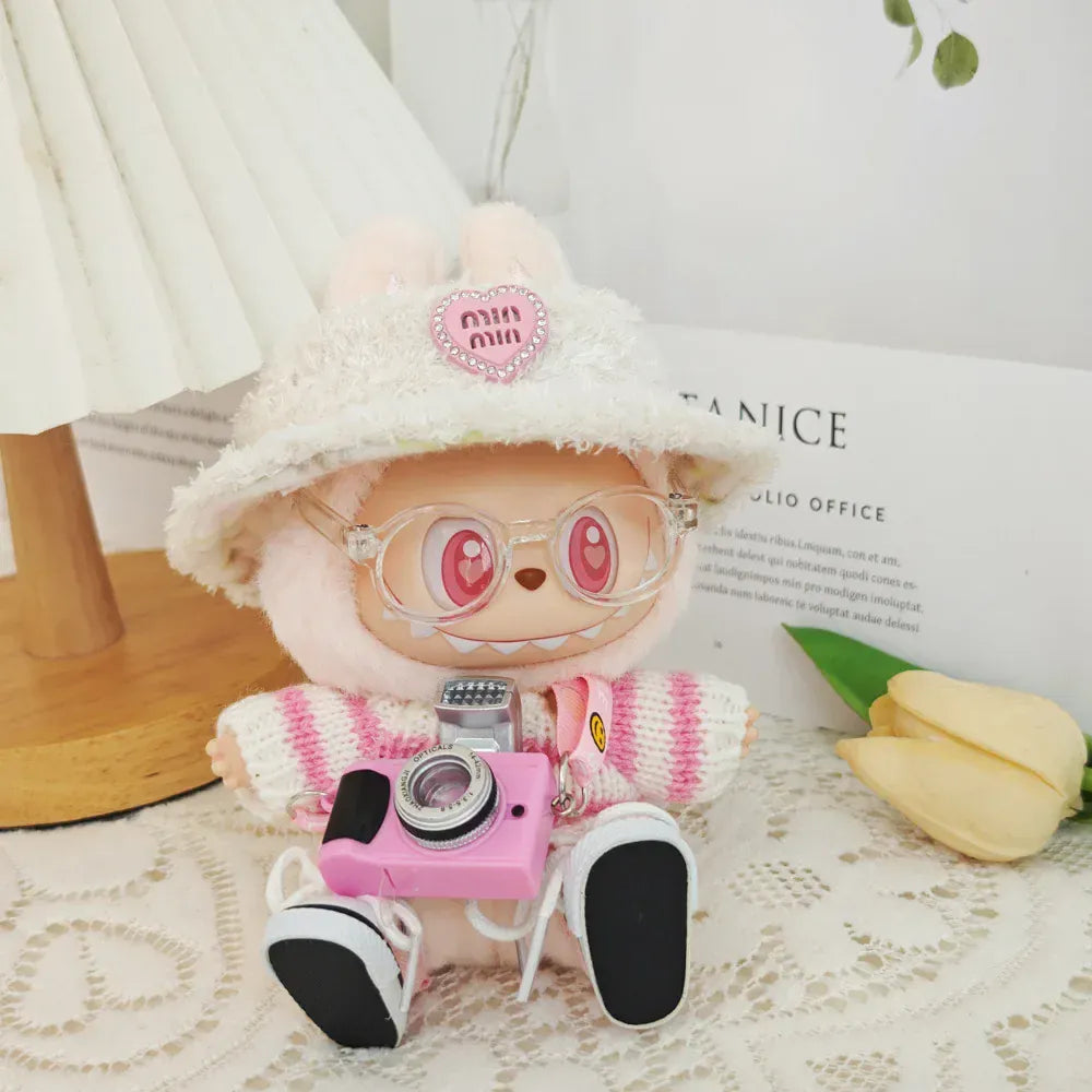 Only Labbubu Clothes Labubu Doll Accessories Kawaii Jewelry Cute Doll Ornament Christmas Gift Creative Labubu Keyring Kids Toys Only Labbubu Clothes Labubu Doll Accessories Kawaii Jewelry Cute Doll Ornament Christmas Gift Creative Labubu Keyring Kids Toys