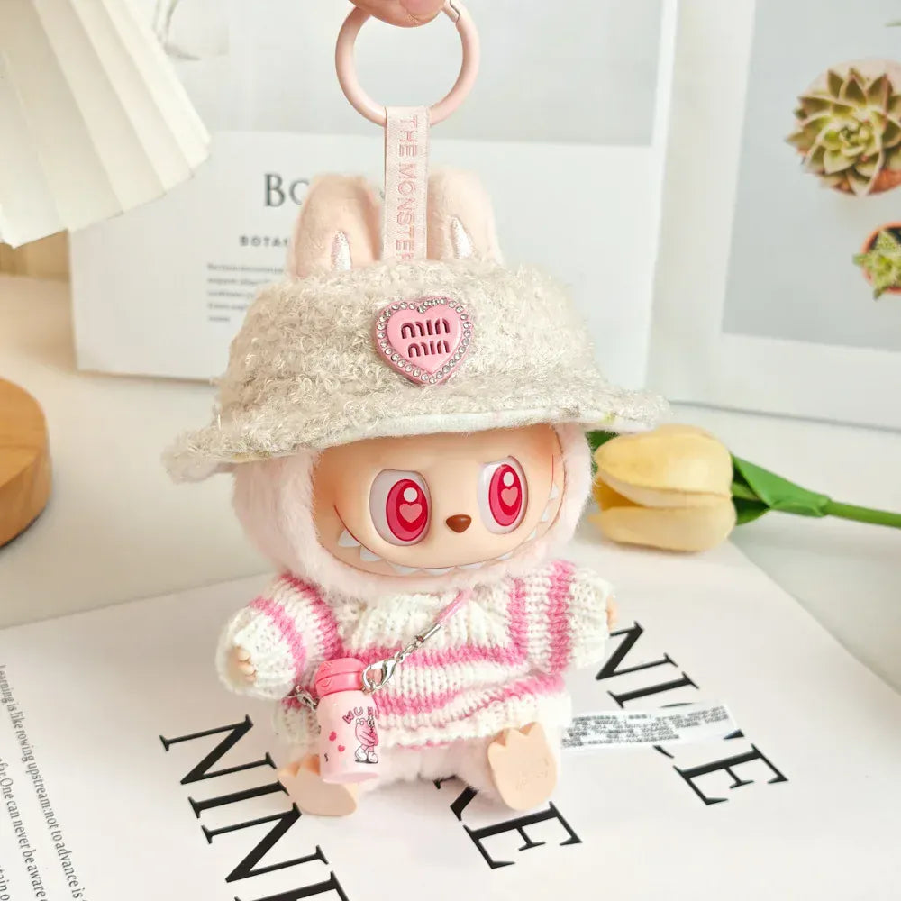 Only Labbubu Clothes Labubu Doll Accessories Kawaii Jewelry Cute Doll Ornament Christmas Gift Creative Labubu Keyring Kids Toys Only Labbubu Clothes Labubu Doll Accessories Kawaii Jewelry Cute Doll Ornament Christmas Gift Creative Labubu Keyring Kids Toys