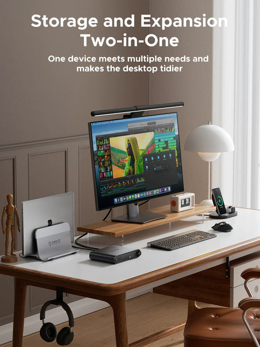 ORICO 10 in1 USB C Docking Dtation with M.2 SSD Enclosure PD100W Charging Ethernet 4K60Hz HDMI-com 3.5mm Audio Volume Control ORICO 10 in1 USB C Docking Dtation with M.2 SSD Enclosure PD100W Charging Ethernet 4K60Hz HDMI-com 3.5mm Audio Volume Control