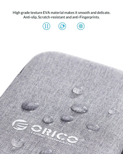 ORICO 2.5 Inch HDD Box Bag  Portable Hard Drive Bag ORICO 2.5 Inch HDD Box Bag  Portable Hard Drive Bag