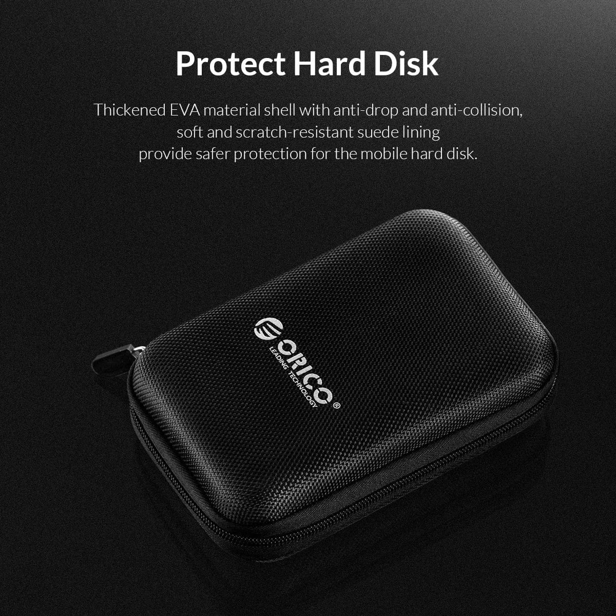 ORICO 2.5 Inch HDD Box Bag  Portable Hard Drive Bag ORICO 2.5 Inch HDD Box Bag  Portable Hard Drive Bag