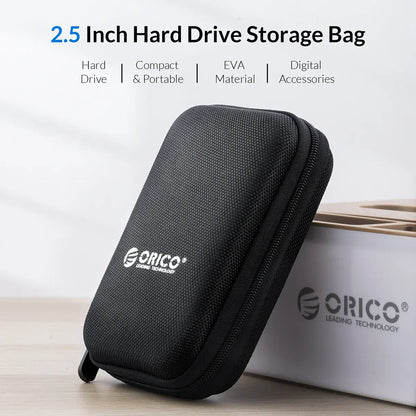 ORICO 2.5 Inch HDD Box Bag  Portable Hard Drive Bag ORICO 2.5 Inch HDD Box Bag  Portable Hard Drive Bag