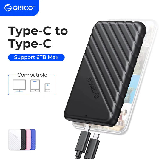 ORICO for PC Laptop MicroB USB3.0 2.5" External Storage HDD Case ORICO for PC Laptop MicroB USB3.0 2.5" External Storage HDD Case