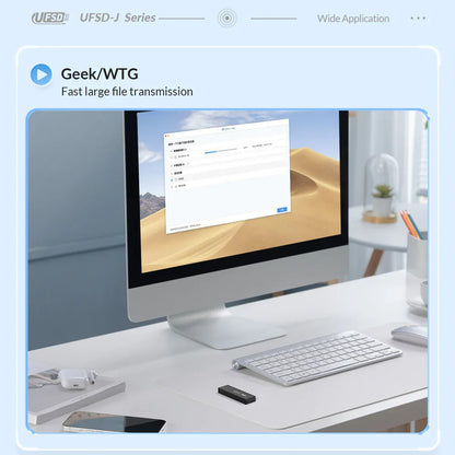 ORICO UFSD All Metal 256GB USB Flash Drive 411MB/S Pen Drives 512GB 128GB 64GB USB Stick Type C Pendrives Container Shape Design ORICO UFSD All Metal 256GB USB Flash Drive 411MB/S Pen Drives 512GB 128GB 64GB USB Stick Type C Pendrives Container Shape Design