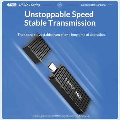 ORICO UFSD All Metal 256GB USB Flash Drive 411MB/S Pen Drives 512GB 128GB 64GB USB Stick Type C Pendrives Container Shape Design ORICO UFSD All Metal 256GB USB Flash Drive 411MB/S Pen Drives 512GB 128GB 64GB USB Stick Type C Pendrives Container Shape Design