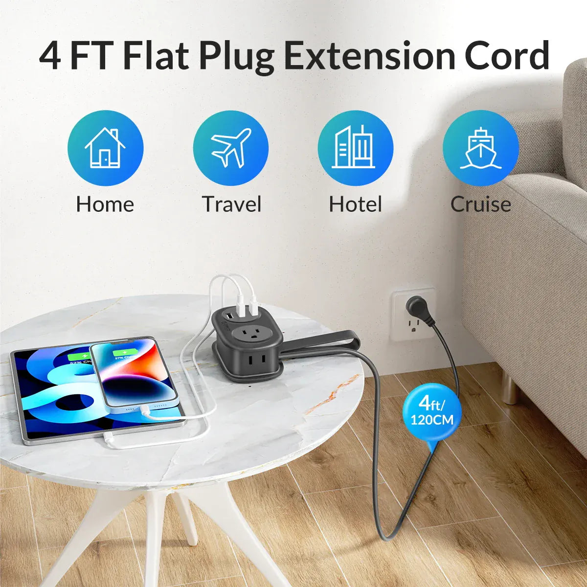 ORICO Universal Plug Power Strip Electrical EU/UK/US/AU Plug ORICO Universal Plug Power Strip Electrical EU/UK/US/AU Plug