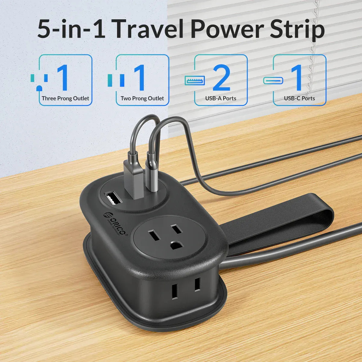 ORICO Universal Plug Power Strip Electrical EU/UK/US/AU Plug ORICO Universal Plug Power Strip Electrical EU/UK/US/AU Plug