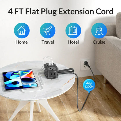 ORICO Universal Plug Power Strip Electrical EU/UK/US/AU Plug ORICO Universal Plug Power Strip Electrical EU/UK/US/AU Plug