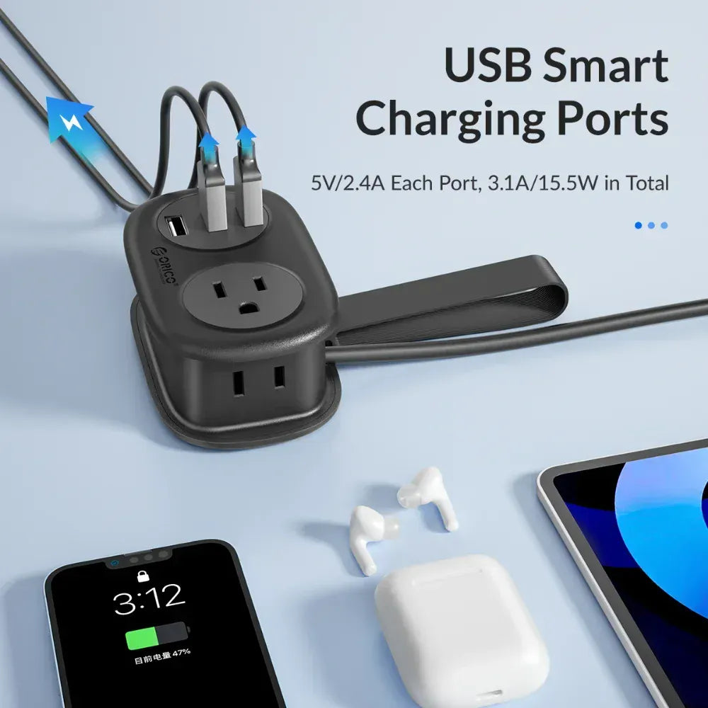 ORICO Universal Plug Power Strip Electrical EU/UK/US/AU Plug ORICO Universal Plug Power Strip Electrical EU/UK/US/AU Plug