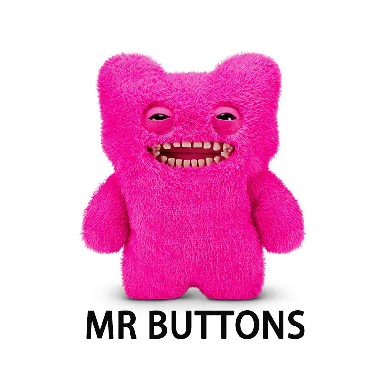 Large 47cm Fuggler Plush Toy - Original Big Fugg Pillow 18 Inch | Wahooly Original Fuggler Funny Ugly Teeth Monsters Plush Toys Fuggler Kawaii Soft Bigg Fugg Plushies Pillows Cute Pleuche Doll Gift 47CM