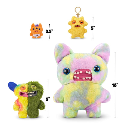 Large 47cm Fuggler Plush Toy - Original Big Fugg Pillow 18 Inch | Wahooly Original Fuggler Funny Ugly Teeth Monsters Plush Toys Fuggler Kawaii Soft Bigg Fugg Plushies Pillows Cute Pleuche Doll Gift 47CM
