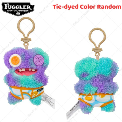 Original Fuggler Keychain - Wide Eyed Weirdo Plush Monster | Wahooly Original Fuggler Ugly Teeth Monsters Plush Toys Keychains Fugglers Wide Eyed Weirdo Annoyed Alien Rabbit Peluche Dolls Pendants