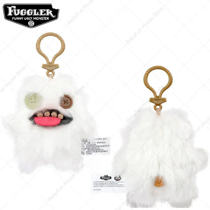 Original Fuggler Keychain - Wide Eyed Weirdo Plush Monster | Wahooly Original Fuggler Ugly Teeth Monsters Plush Toys Keychains Fugglers Wide Eyed Weirdo Annoyed Alien Rabbit Peluche Dolls Pendants