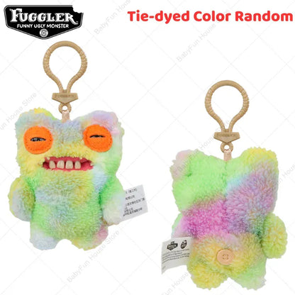 Original Fuggler Keychain - Wide Eyed Weirdo Plush Monster | Wahooly Original Fuggler Ugly Teeth Monsters Plush Toys Keychains Fugglers Wide Eyed Weirdo Annoyed Alien Rabbit Peluche Dolls Pendants
