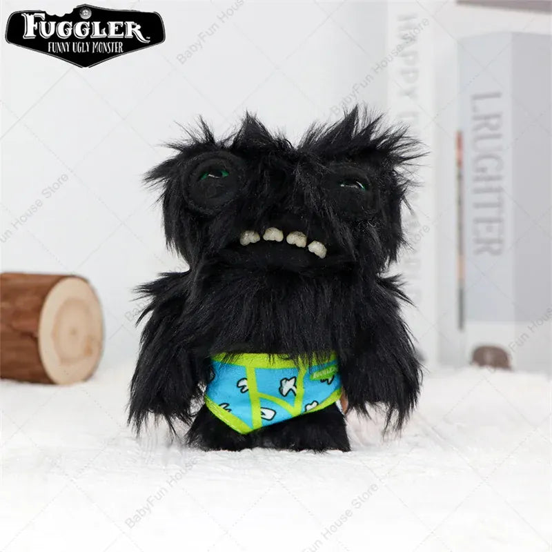 Original Fuggler Keychain - Wide Eyed Weirdo Plush Monster | Wahooly Original Fuggler Ugly Teeth Monsters Plush Toys Keychains Fugglers Wide Eyed Weirdo Annoyed Alien Rabbit Peluche Dolls Pendants