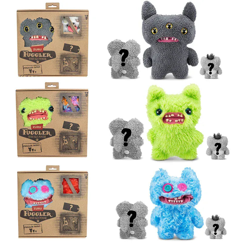 Original Fuggler Family Plush - Authentic Ungly Monster Soft Toy | Wahooly Original Fuggler Ungly Monster Soft Toy Fuggler Family Plush