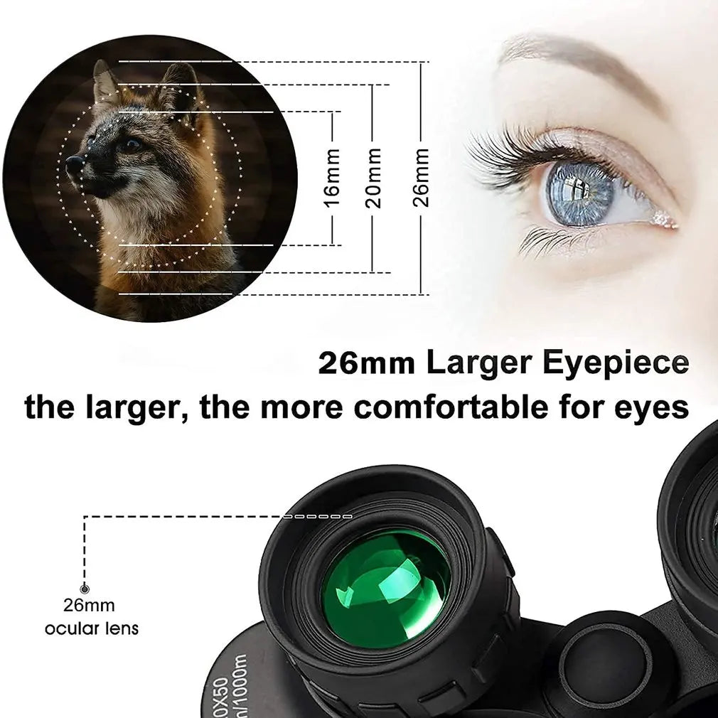20x50 Night Vision Binoculars - Large Aperture for Bird Watching & Astronomy Outdoor Binoculars Large-aperture 20×50 Binoculars Night Vision High Magnification All-optical Binoculars Dropshipping Wholesale