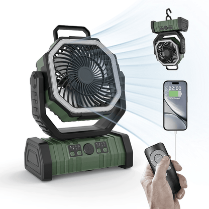 Outdoor Household Power Bank LED Light Camping Fan Outdoor Household Power Bank LED Light Camping Fan