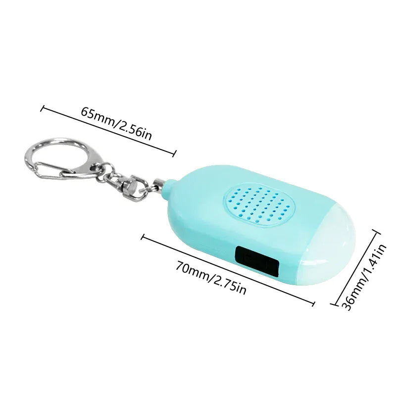 Personal SOS Defense Alarm 130dB With LED Light Rechargeable Personal SOS Defense Alarm 130dB With LED Light Rechargeable