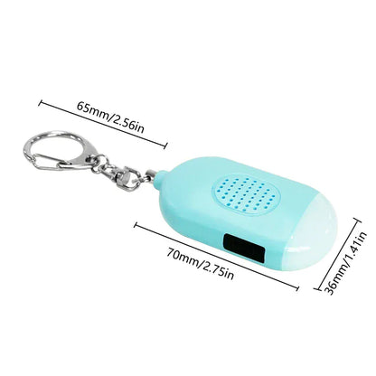 Personal SOS Defense Alarm 130dB With LED Light Rechargeable Personal SOS Defense Alarm 130dB With LED Light Rechargeable