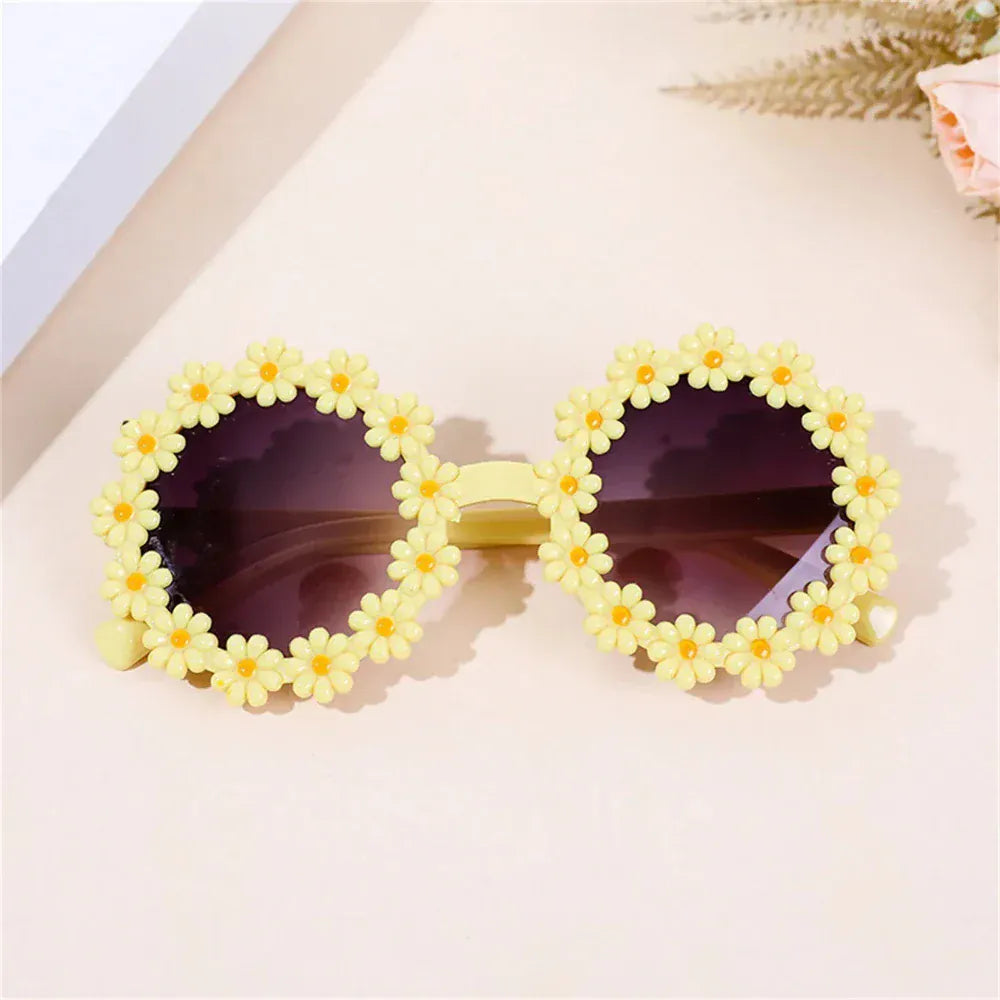 Pet Accessories Flower Sunglasses Circular Pet Accessories Flower Sunglasses Circular