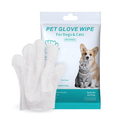 Pet Cleaning Gloves & Wipes Pet Cleaning Gloves & Wipes