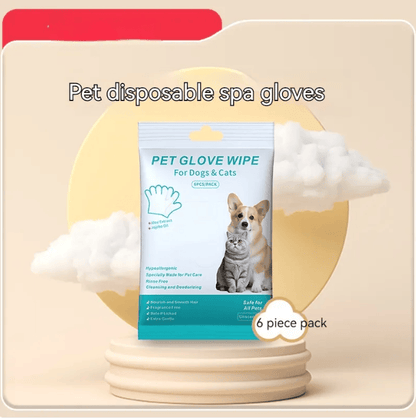 Pet Cleaning Gloves & Wipes Pet Cleaning Gloves & Wipes