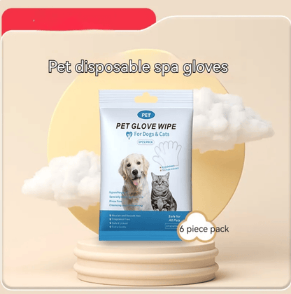 Pet Cleaning Gloves & Wipes Pet Cleaning Gloves & Wipes