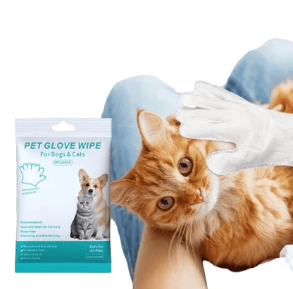 Pet Cleaning Gloves & Wipes Pet Cleaning Gloves & Wipes