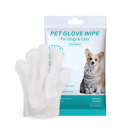Pet Cleaning Gloves & Wipes Pet Cleaning Gloves & Wipes