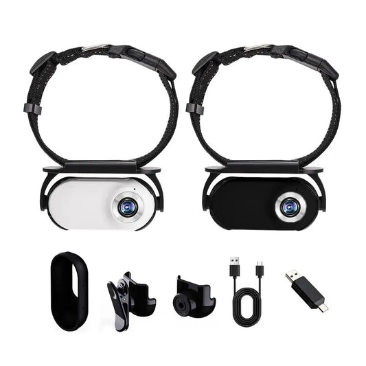 Pet Collar Camera | 1080P HD, 120° Wide-Angle, 240-Min Battery, OTG — Wahooly Pet Collar Camera | 1080P HD, 120° Wide-Angle, 240-Min Battery | OTG & TF Card Support | See the World Through Your Pet's Eyes